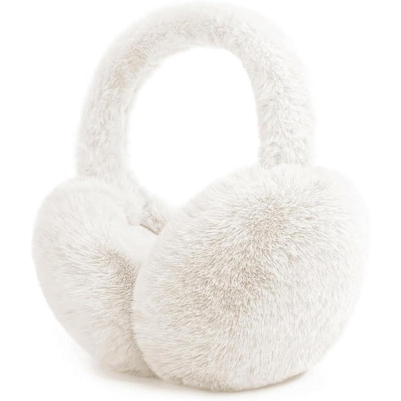 Ear Muffs Winter Women Men Soft Earmuffs Cute Ear Covers Cold Weather Fluffy Ear Warmers Headband Winter Accessories