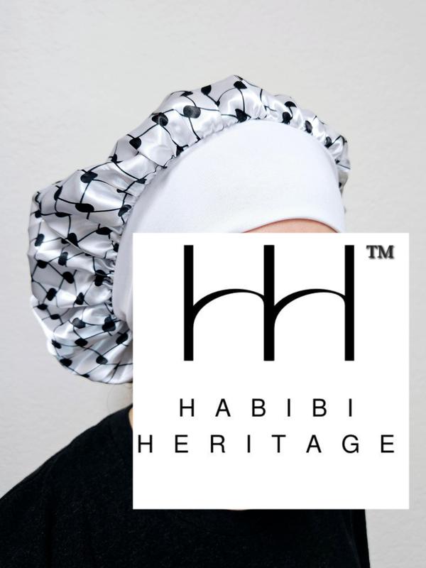 Keffiyeh Hatta Bonnet Hair Cover