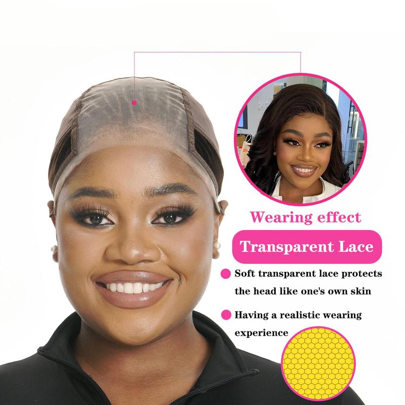 4x5 Transparent Lace Wig Grip Caps for Keeping Wigs in Place Non Slip Lace Grip Band Make Your Wigs Glue Free for Black Women Daily Use