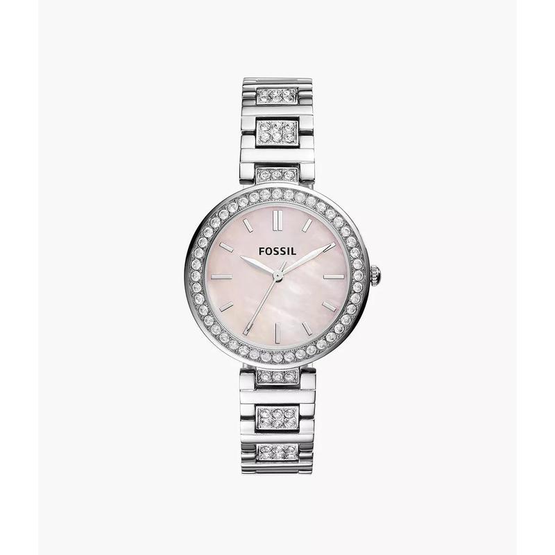 Fossil Women's Karli Three-Hand, Stainless Steel Watch