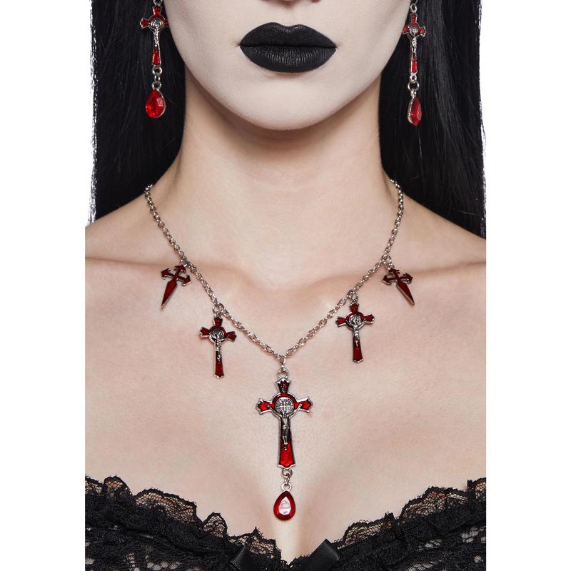 Gothic Faith Jewelry Set