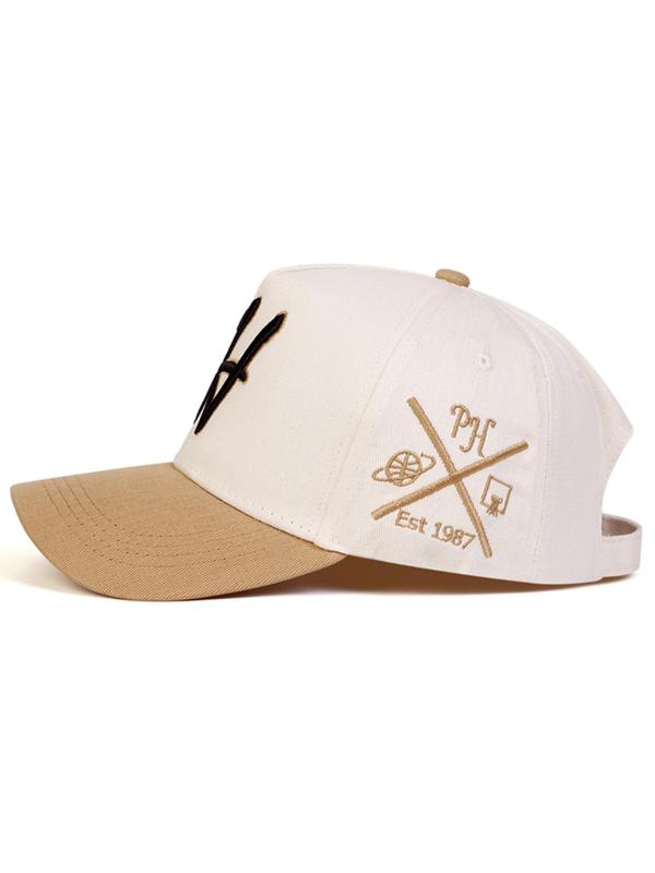 Letter H Design Baseball Cap, Casual Outdoor Sports Hat for Men & Women, Adjustable Sun Protection Cap for Daily Wear