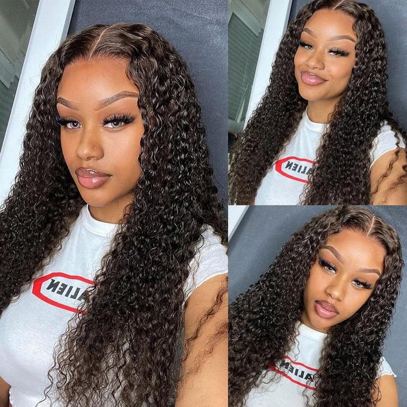 Glueless Wig Human Hair Deep Wave Human Hair Wigs 6x4 5x5 Pre Cut Lace Wig Brazilian Human Hair Wigs Ready To Wear Lace Closure Wigs for Women 180 Density