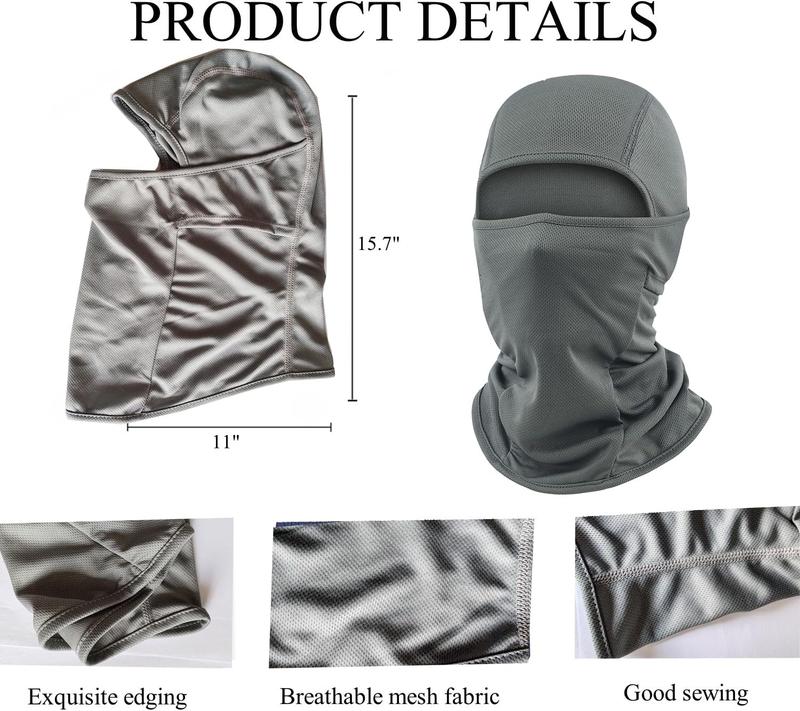 Balaclava Ski Mask for Men Women Breathable Shiesty Mask Full  Cover  Gaiters Scarf for Motorcycle Fishing Cycling