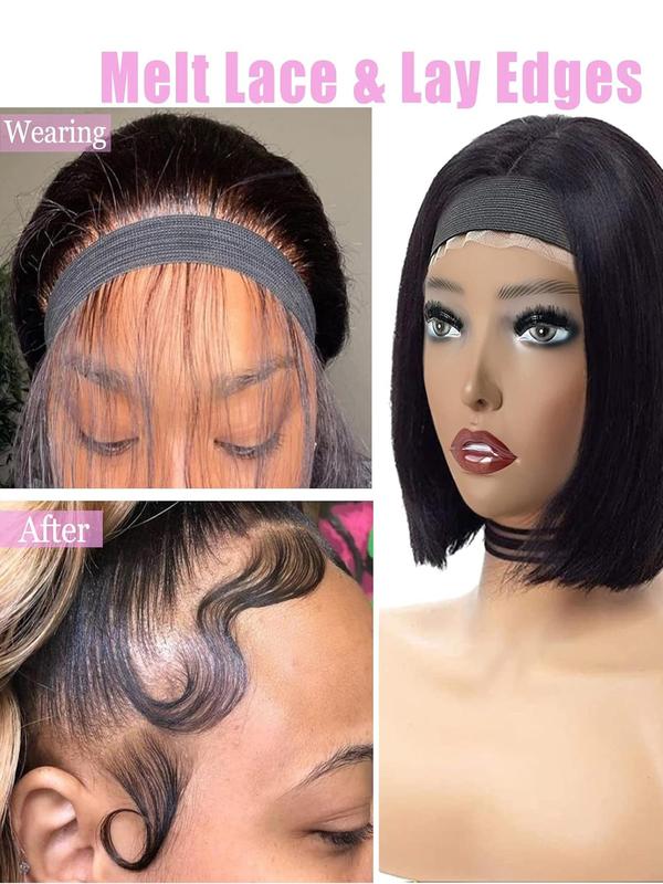 Elastic Bands for Wig, Wig Band for Melting Lace, Soft and Stretchy  Melting Band for Lace Front, Melt Band for Lace Wigs for Lace Front for Women Hair