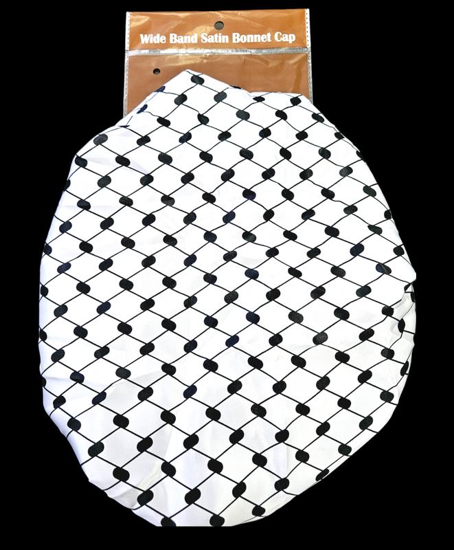 Keffiyeh Hatta Bonnet Hair Cover