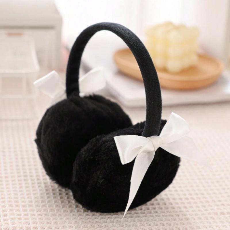 Women Plush Earmuffs Set, Warm Ear Protection For Autumn Winter