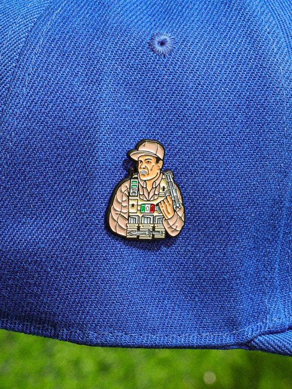 Creative Golf Hat Clip, Cartoon Soldier Shaped Brooch, Fashionable Hat Decoration for Men & Women, Trendy All-match & Exquisite Brooch for Birthday Gift