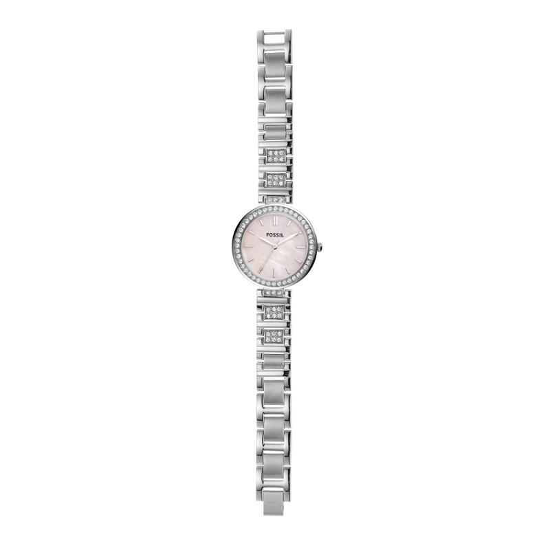 Fossil Women's Karli Three-Hand, Stainless Steel Watch