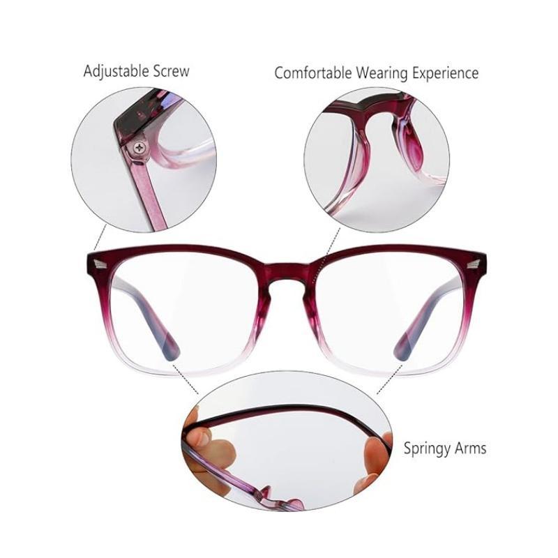 2024 glasses for women and man ,Fashion Lightweight Eyeglasses for Work ,Gamesglasses Women Eyeglasses Eyestrain