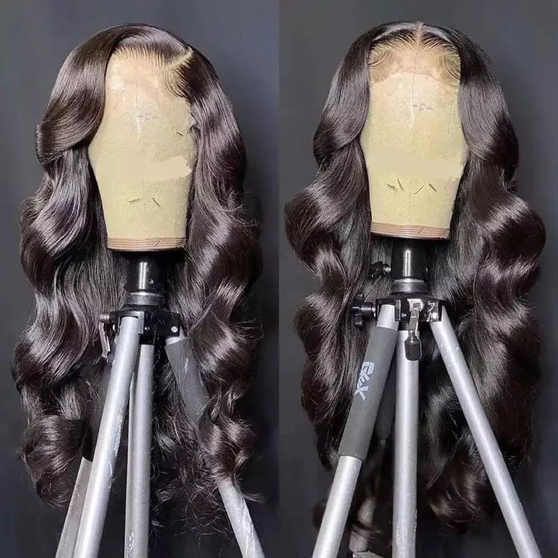 HD Transparent 13x6 Lace Front Remy Hair Wigs Raw Indian Body Wave Pre Plucked Remy Hair Wig HD 13x4 Lace Frontal Wigs For Women  Buy 1 Wig Get 1 Pink Bag 1 HD Wig Cap 1 Brown Wig Cap and 1 Eyelashes transparent lace