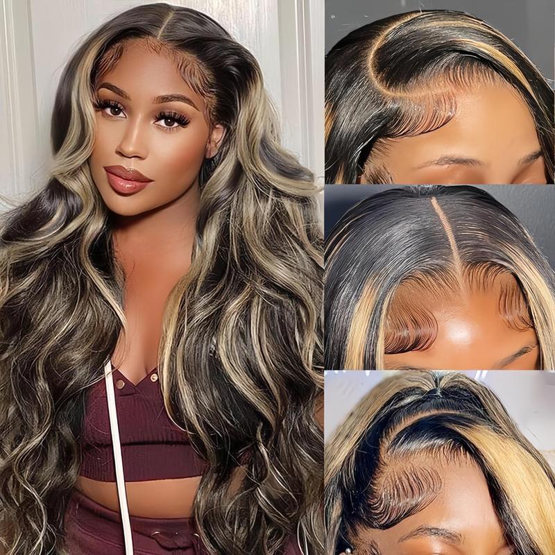 Tinashe Highlight Honey Blonde  6x5 Pre-Cut Lace Ready To Go Glueless Wig Pre-everything