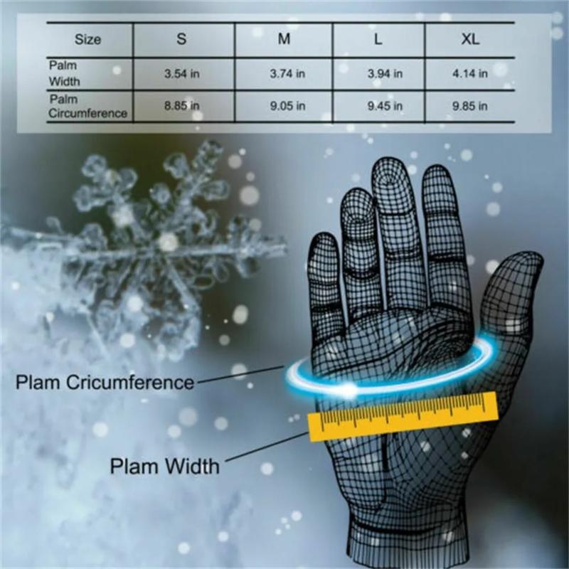 Men & Women Thermal Windproof Waterproof Winter Gloves Touch Screen Warm Mittens thermal glove Thermal Windproof