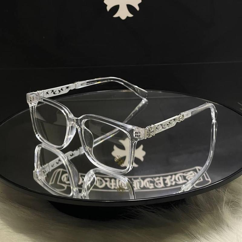 Trendy Cox Ucker Chrome Hearts Glasses Frames ,Chrome Hearts Embellished Eyeglasses ,Fashionable Unisex Chrome Hearts Eyewear ,Fashion Chrome Hearts Glasses Frames For Men And Women