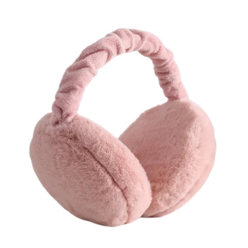 2024 Soft plush Earmuffs Winter Warm earmuffs Unisexes fashion solid color earmuffs