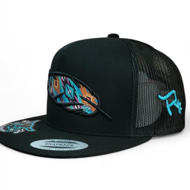 Retro Feather Rancho Hat - Original Style