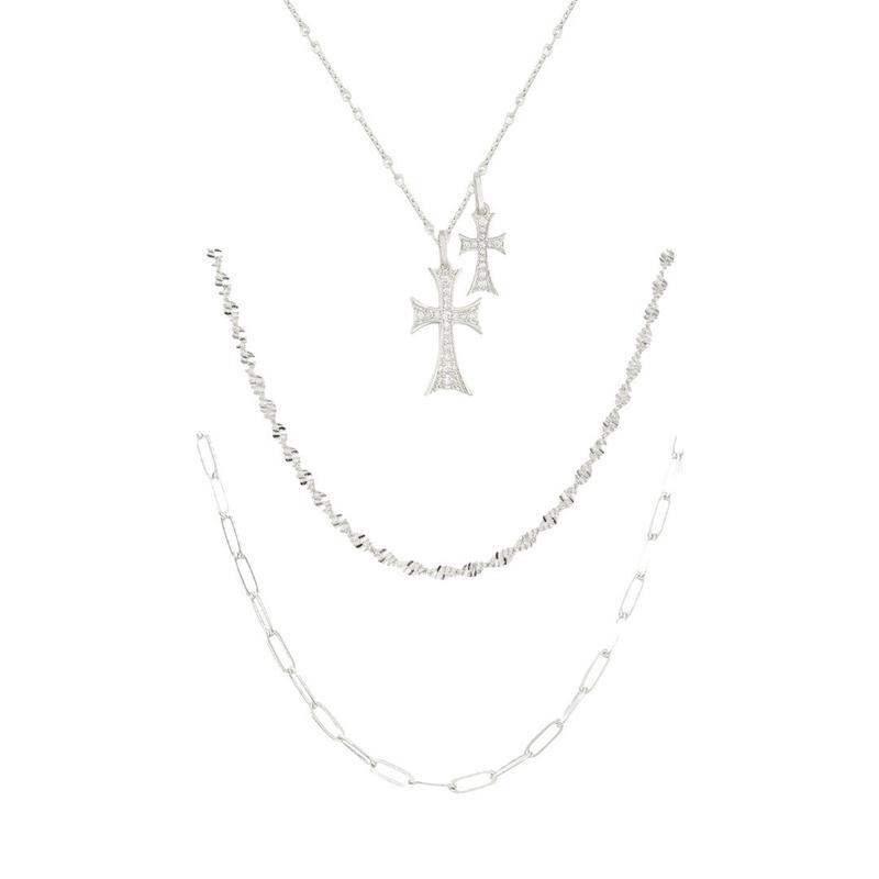 Evry Day Bundle : 3 Piece Necklace Bundle