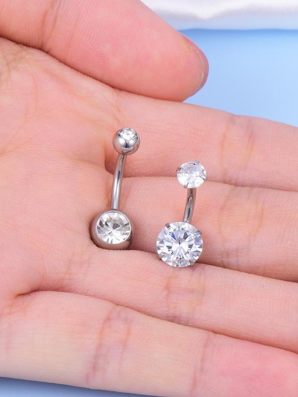 Stainless Steel Piercing Kit, Nose Ring, Belly Ring, Lip Ring, Ear Bone Ring, Industrial Bar, Body Piercing Jewelry for Women & Men