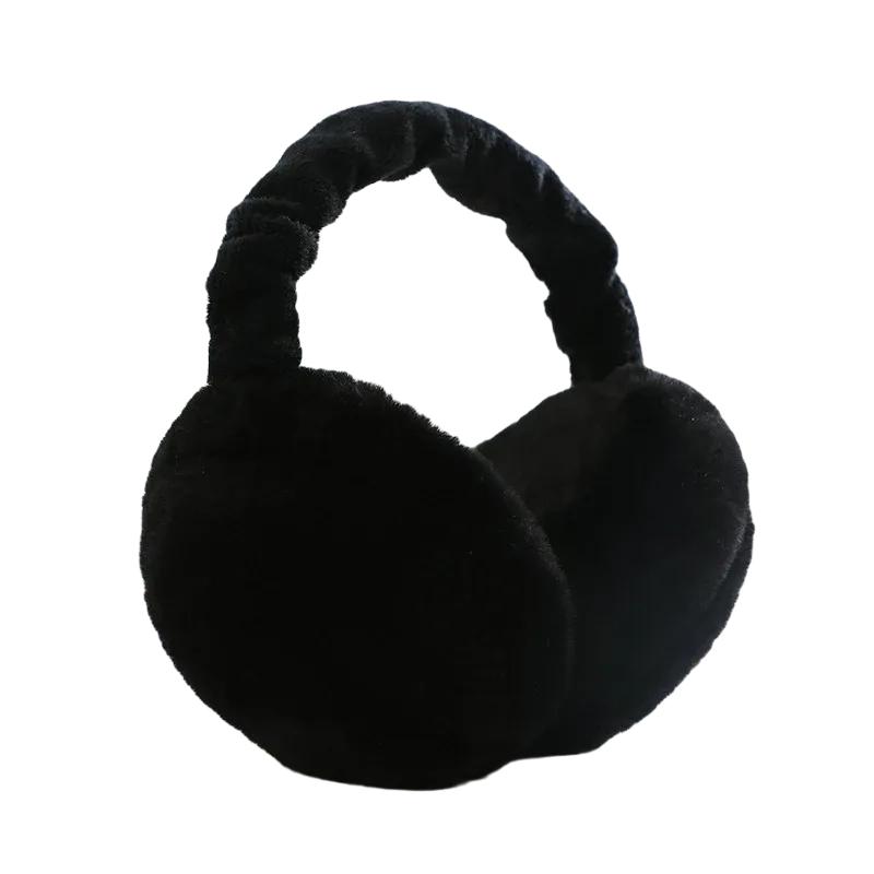 2024 Soft plush Earmuffs Winter Warm earmuffs Unisexes fashion solid color earmuffs