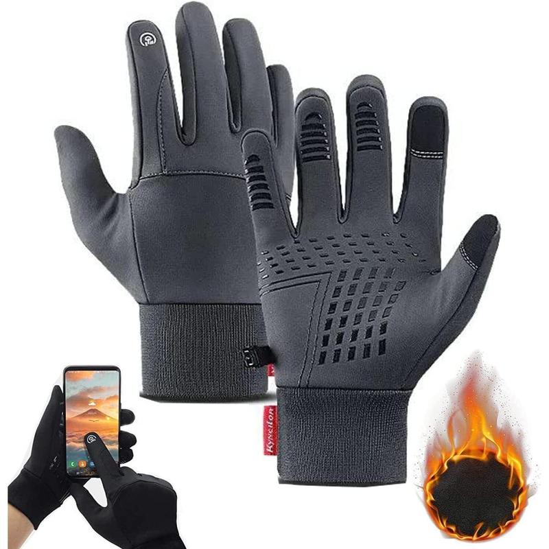 Thermal Windproof Waterproof Winter Gloves Touch Screen Warm Mittens Men Women Windproof Touchscreen