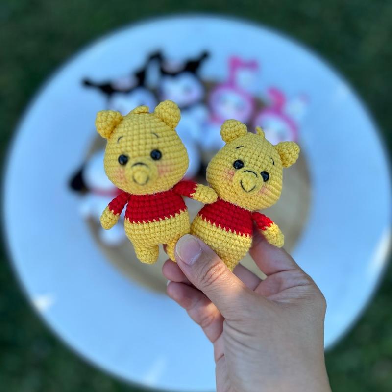 Handmade Crochet Cartoon Amigurumi Hanging