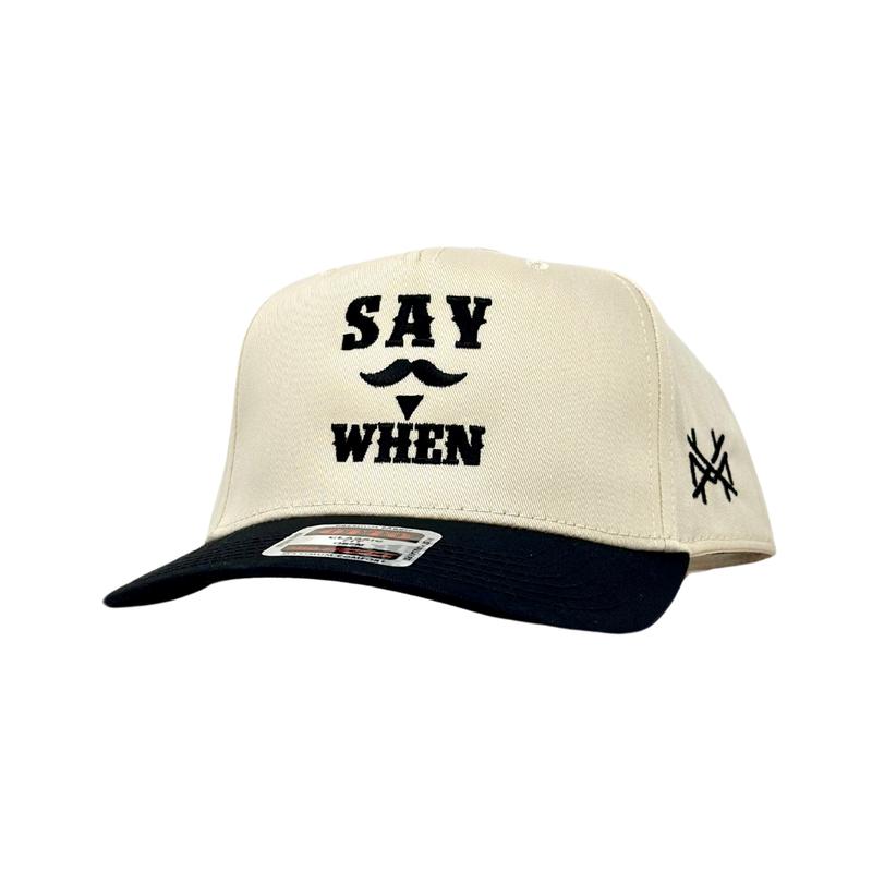 Say When Trucker Hat by The Mad Hatter Company