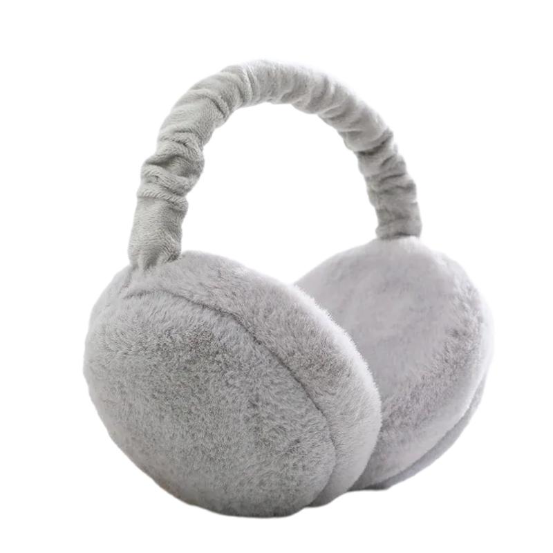 2024 Soft plush Earmuffs Winter Warm earmuffs Unisexes fashion solid color earmuffs