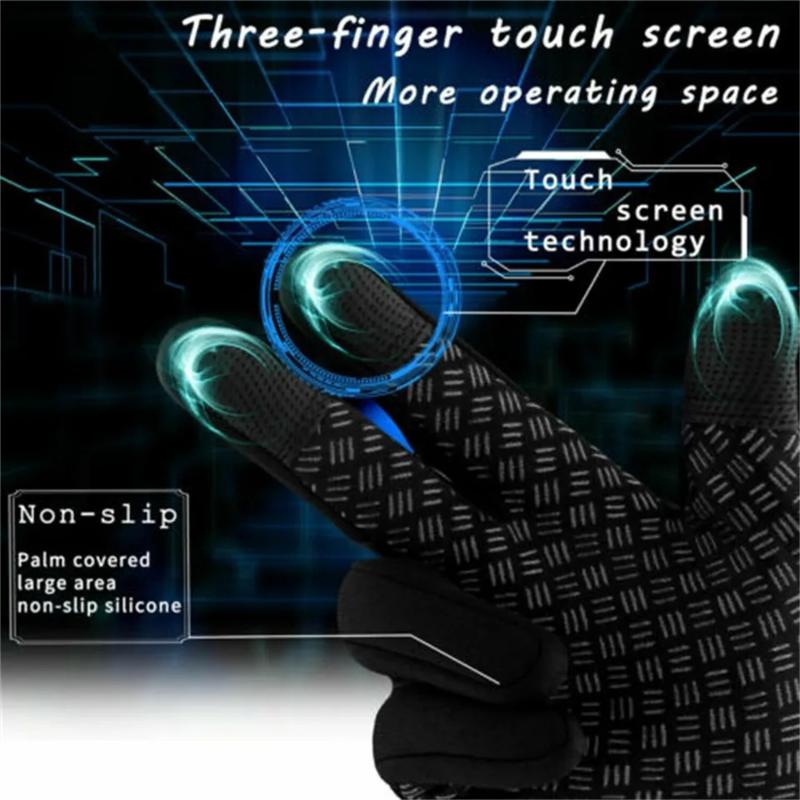 Men & Women Thermal Windproof Waterproof Winter Gloves Touch Screen Warm Mittens thermal glove Thermal Windproof