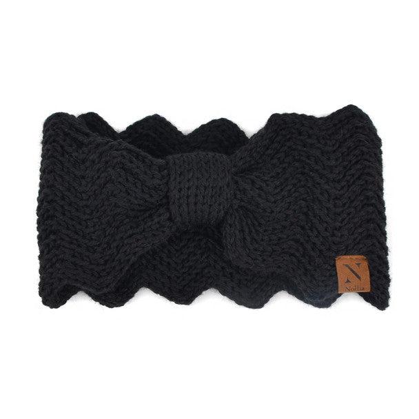 Women's Winter Head Band - Knotted Knit Winter Head Band