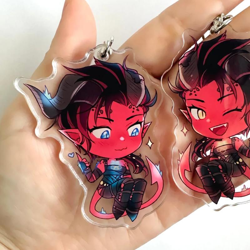 Baldur's Gate 3 Keychains - Astarion, Karlach