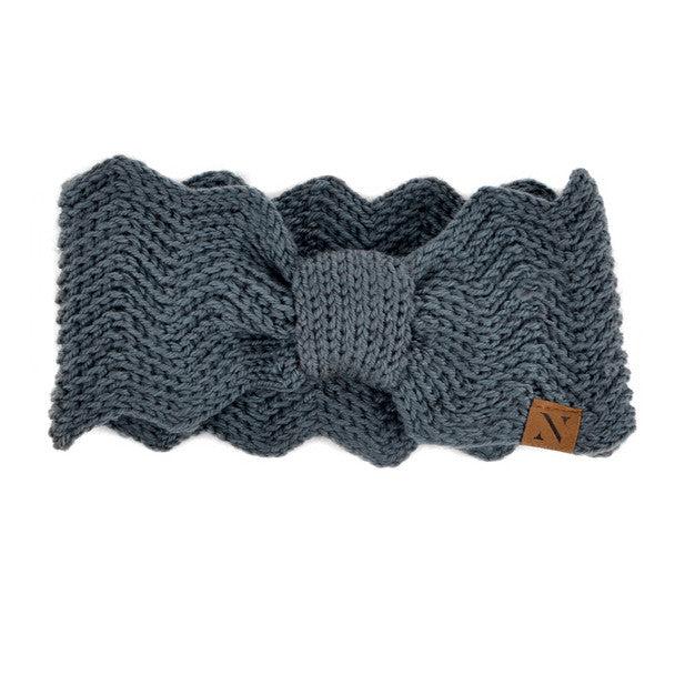 Women's Winter Head Band - Knotted Knit Winter Head Band