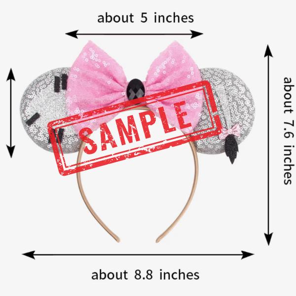 Princess Jazmine Ears - Perfect for Theme Park Visits, Dress-up, Parties, and more!