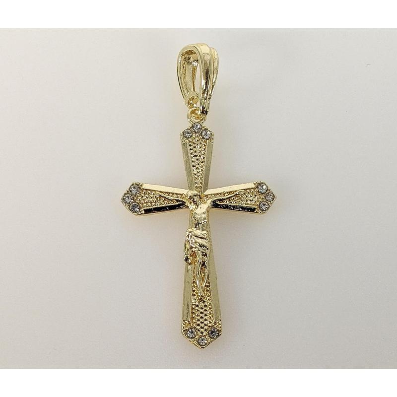 Plated Cross Pendant