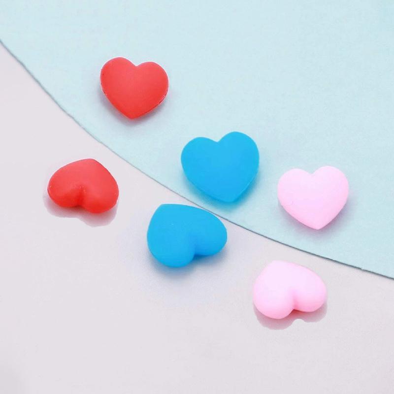 Heart Shaped Eyeglasses Anti-slip Cover, Soft Silicone Glasses Legs Ears Hook Ear Clip Ear Grip, Fixed Eye Glasses Legs Foot Cover, Eyeglasses Parts Accessories