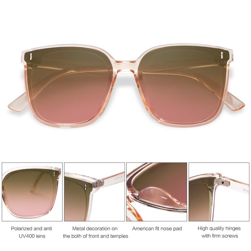 Trendy Oversized Sunglasses for Women and Men