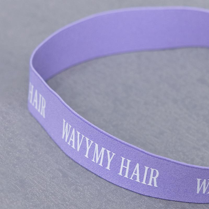 Wavymy  1 Count Elastic Band For Human Hair Edge