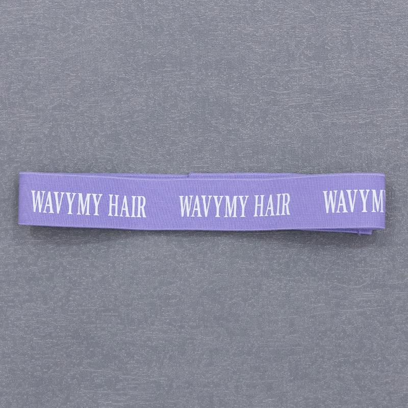 Wavymy  1 Count Elastic Band For Human Hair Edge