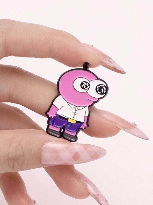 Cartoon Character Design Brooch, Cute Enamel Pin, Fashion Accessories for Women & Men, Trendy All-match & Exquisite Brooch for Birthday Gift