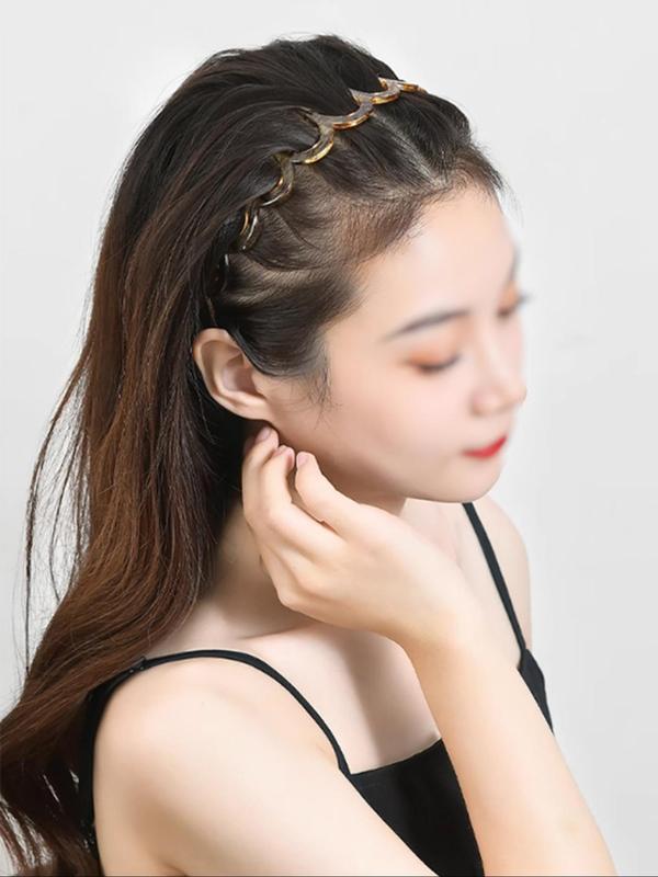 Minimalist Style Hair Hoop Set, Casual Versatile Hair Accessories for Women, Simple All-match Hair Accessories for Daily Wear