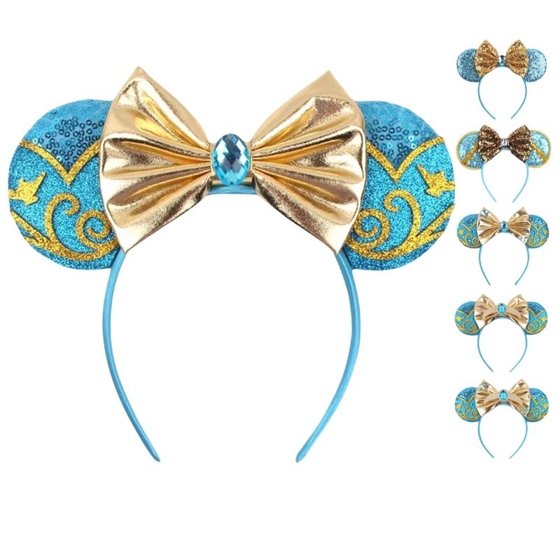 Princess Jazmine Ears - Perfect for Theme Park Visits, Dress-up, Parties, and more!