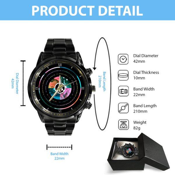 	Linkin Park Black Stainless Steel Watch – MAITM 8873 MCV