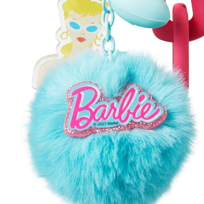 [Christmas Special] Barbie Plush Accessories for Women and Girls - Cute Luggage Pendant, School Bag Keychain, Beautiful Birthday Gift from the Daylight Shiny Series,Solid Color Bag Hooks Keychain, Simple Bag Accessories for Travel & Daily Use