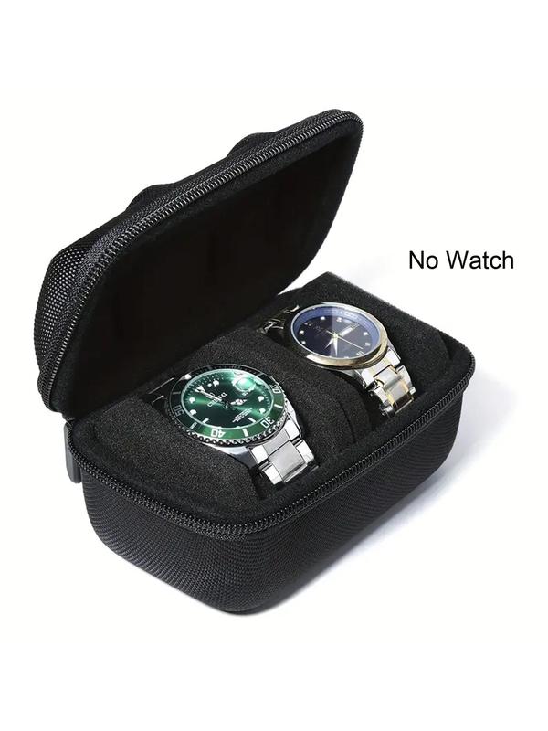 2 Card Position Hard Shell Watch Storage Box, Portable Anti-pressure Watch Storage Bag, Watch Storage Tool for Gifts