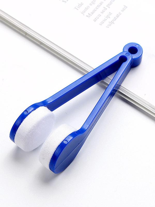 Portable Mini Glasses Cleaner, 5 Counts Multifunctional Soft Double-sided Glasses Cleaning Tool, Glasses Cleaning Accessories for Home & Travel