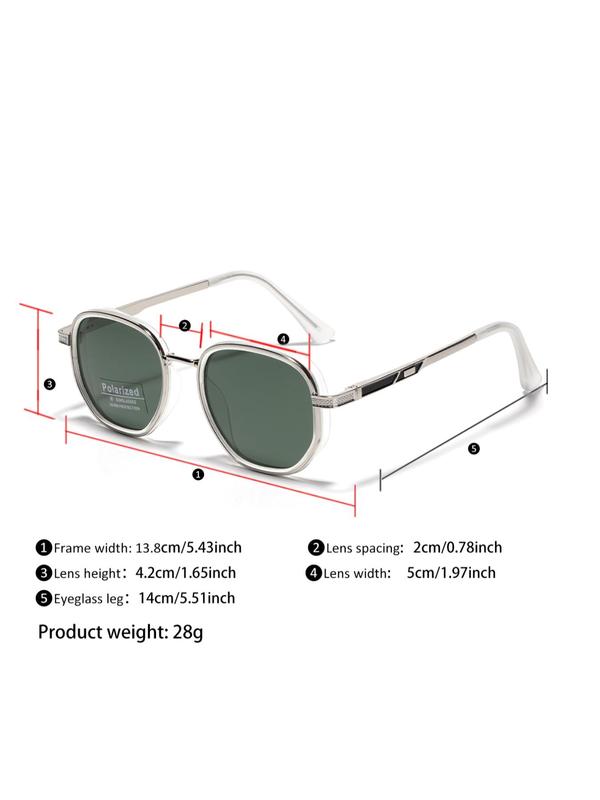 Vintage Oval Frame Sunglasses, Trendy Sunglasses for Everyday Use, Fashion Accessories for Outdoor Activities