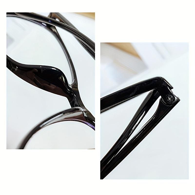 1pc Transparent Fashion Glasses Frame, Men's Large Frame Optical Round Glasses, ideal choice for gifts