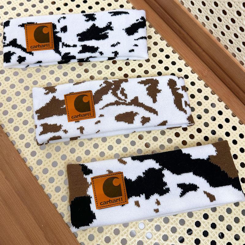 This cow print headband fits perfectly Wear forwomen's daily yoga exercises.