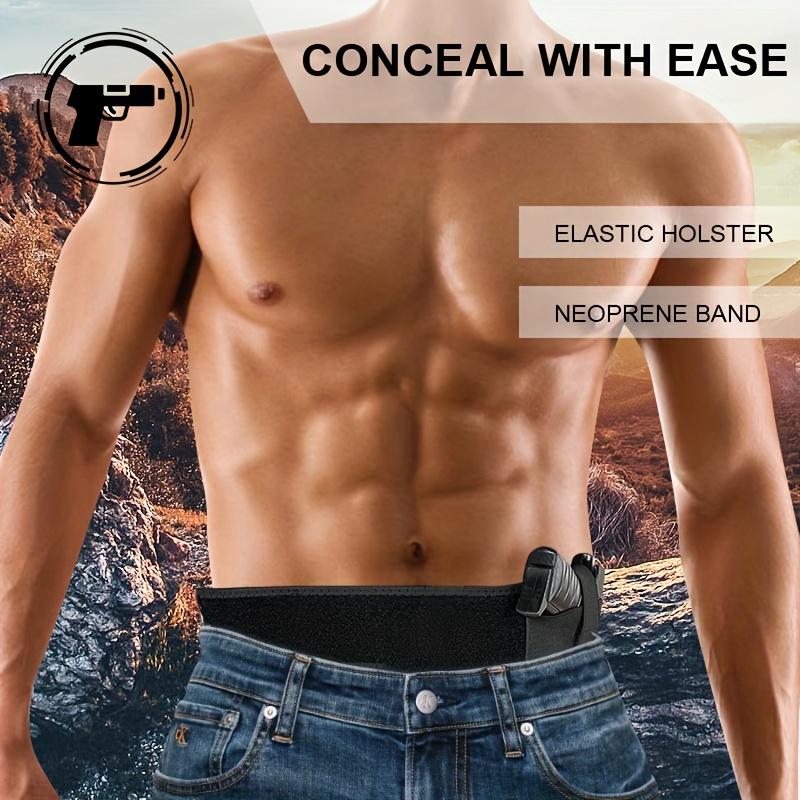 Outdoor quick extraction belt holster, men's and women's hidden carry waist holster