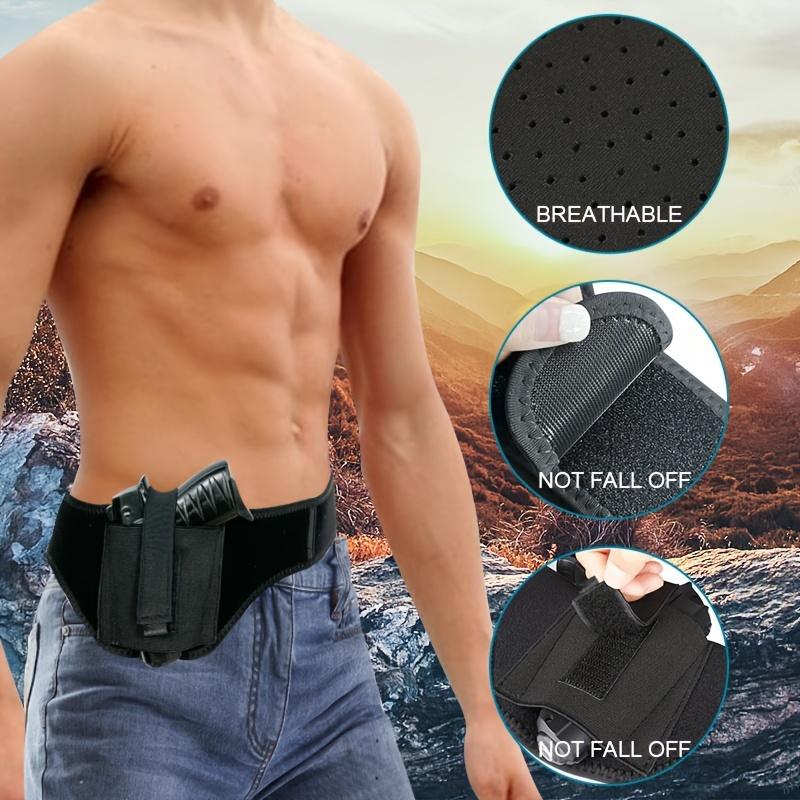 Outdoor quick extraction belt holster, men's and women's hidden carry waist holster