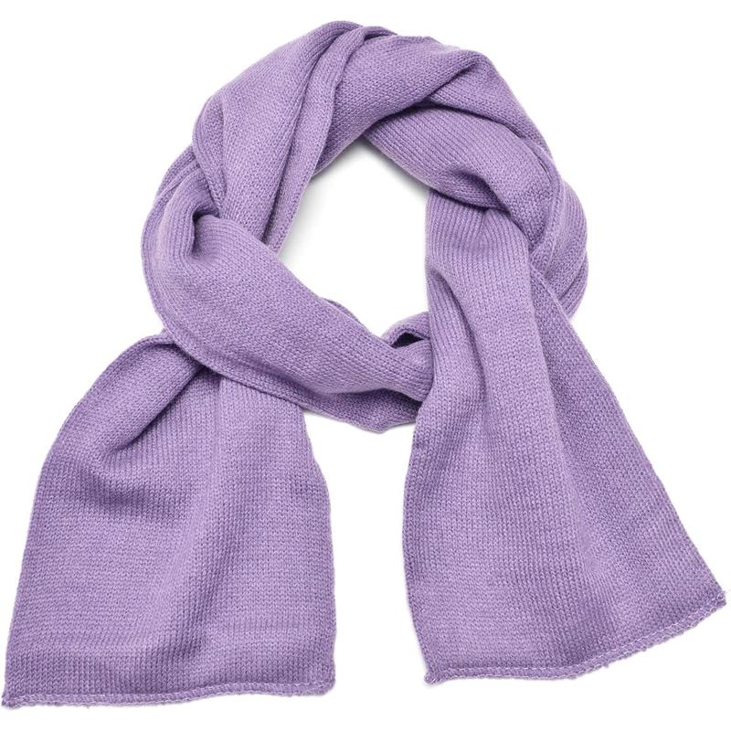 Men Classic Knit Winter Scarf Warm Double layer